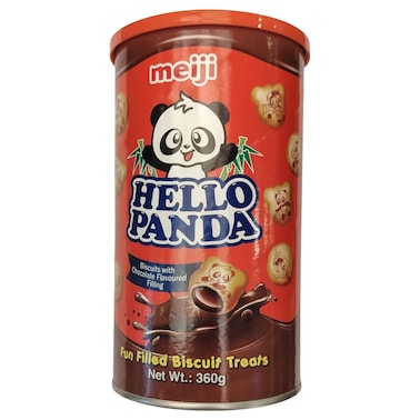 Meiji Hello Panda Biscuit with Chocolate Flavour Filling, 400g