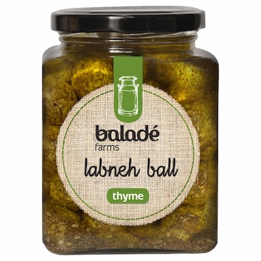 Balade Labneh Ball with Olive Oil and Zaatar, 500g