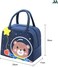 Mobcos Panda Star Navy Large Capacity Insulated Lunch Bag   Waterproof &amp; Stain-Resistant Meal Tote with Advanced Temperature Retention   Durable Polyester Lunch Bag for Office &amp; School