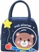 Mobcos Panda Star Navy Large Capacity Insulated Lunch Bag   Waterproof &amp; Stain-Resistant Meal Tote with Advanced Temperature Retention   Durable Polyester Lunch Bag for Office &amp; School