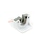 Command 17007-ES Broom Gripper, Holds 1.8 Kg. each hook, White/Gray. 1 hook and 2 strips/pack