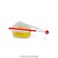 Dreamfarm Levups Scrape Measuring Cup Set (4 Pc.)