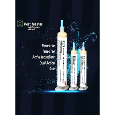 Pest Master Pack Of 3 Anti Cockroach Gel Bait 30g