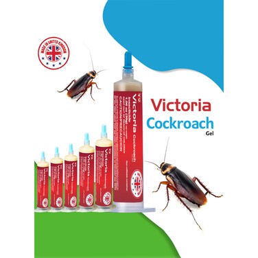 Victoria Pack Of 6 Cockroach Gel Bait 30g