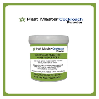 Pest Master Roach Insect Pest Control Powder Indoor &amp; Outdoor Use 100g