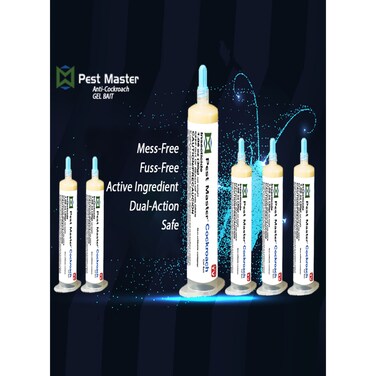 Pest Master Pack Of 6 Anti Cockroach Gel Bait 30g