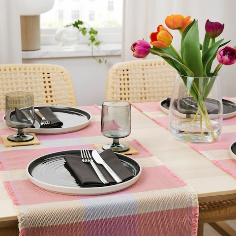 Table-Runner Patterned/Multicolour 35X130 Cm