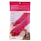 Lock &amp; Lock Rubber Gloves (39 cm, Large, Pink)