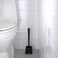 Toilet Brush/Holder Black