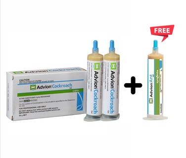 Buy 2 Gel 1 Free Advion Cockroach Gel Bait German Roach Insect Pest Control
