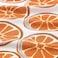 Tea Towel Pack Of 4 Patterned/Orange 45X60 Cm