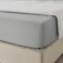 Fitted Sheet Light Grey 160X200cm