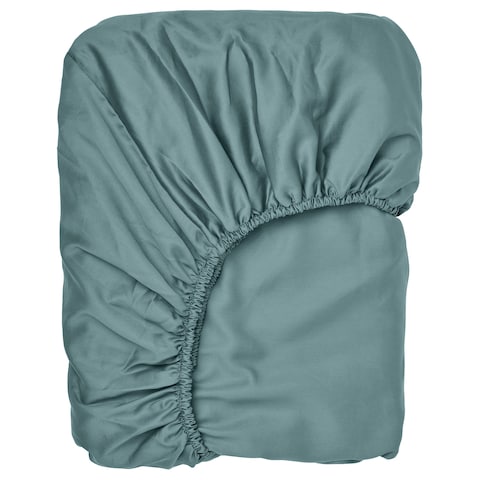 Fitted Sheet Blue-Green 180X200cm