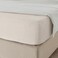 Fitted Sheet Beige 140X200cm