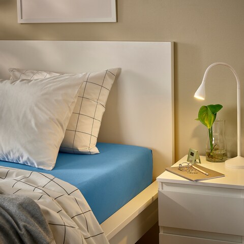 Fitted Sheet Blue 160X200cm