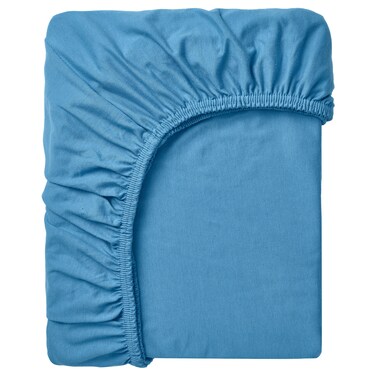Fitted Sheet Blue 160X200cm