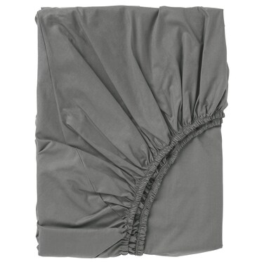 Fitted Sheet Grey 180X200cm