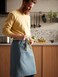 Waist Apron Blue 69X65cm