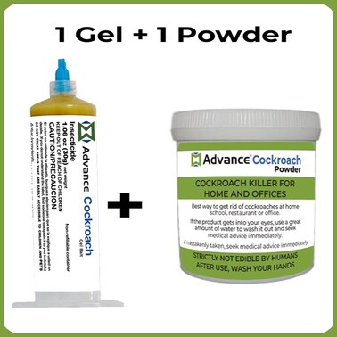 Advance Cockroach Gel Bait 30g With Cockroach Powder 100g Roach Pest Control