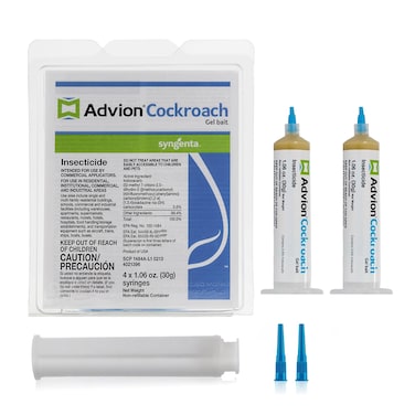 Advion Pack Of 2 Cockroach Gel Bait Indoor &amp; Outdoor Use 30g