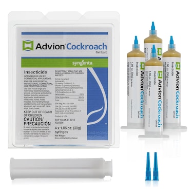 Advion Pack Of 4 Cockroach Gel Bait 30g