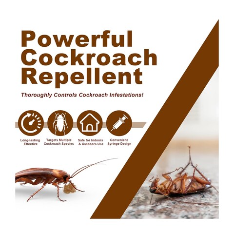 Roach Doctor Buy 6 Get 8 Cockroach Gel - Easy-to-Use Bait for Home and Commercial Spaces 10g