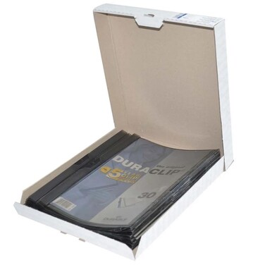 25-Piece Durable Plastic Files Durable Smoky Colour - DUPG2202