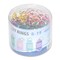 FIS Key Rings 25 Pieces Per Pack, Assorted Colors, 6.3 x 2.5 cm Size - FSKCB-19