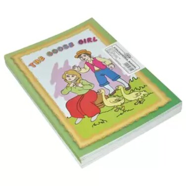 12-Piece FIS Coloring Book Goose Girl 28-Pages - FSCGA4N008