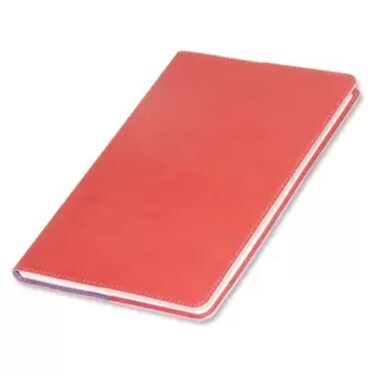 FIS Executive Soft Cover Notebook, Italian Pu Cover, Single Ruled, 96 Sheets With Gift Box, Maroon Color, A7 (74 X 105 mm) - FSNBA7MR