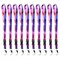 FIS Bag of 10 Fancy Lanyards with Metal Hook Width:2.5CM, Length:90CM Purple/Pink Color - FSNAF4