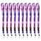 FIS Bag of 10 Fancy Lanyards with Metal Hook Width:2.5CM, Length:90CM Purple/Pink Color - FSNAF4
