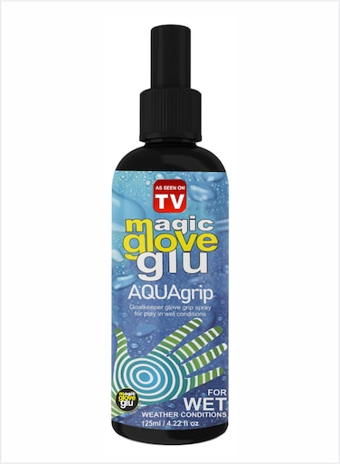 Magic Gloveglu AQUAgrip Goalkeeper Glove Spray - Perfect For Goalkeeping Gloves in Wet Conditions 125ml