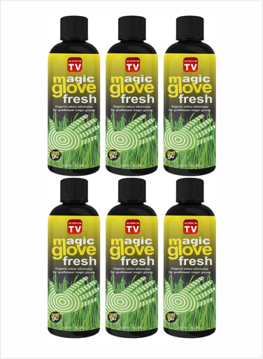 Magic Gloveglu Fresh - Goalkeeper Gloves Freshner For unpleasant Smell 125ml Pack Of 6