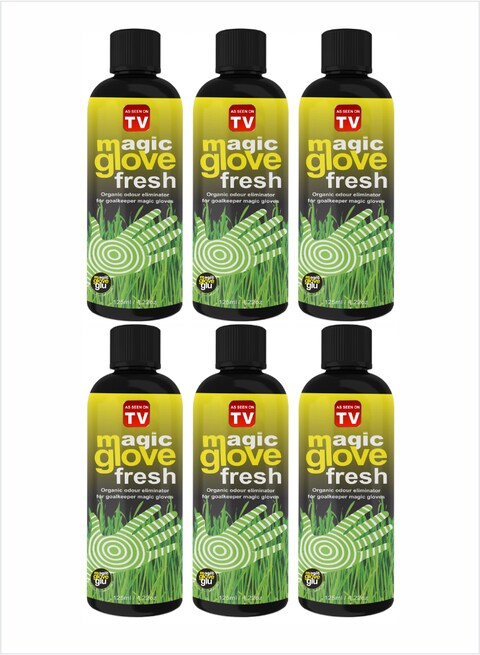 Magic Gloveglu Fresh - Goalkeeper Gloves Freshner For unpleasant Smell 125ml Pack Of 6