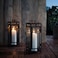 Lantern For Pillar Candle In/Outdoor Anthracite 34cm