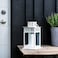 Lantern For Block Candle In/Outdoor White 28cm