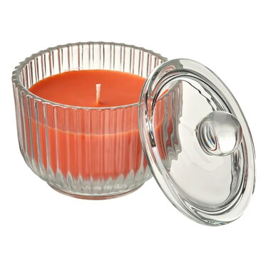 Scented Candle In Glass Sandalwood &amp; Patchouli Orange 20Hr