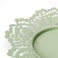 Candle Dish Light Green 18cm