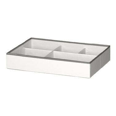 Organiser White/Grey 50X35X9cm