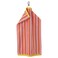 Hand Towel Orange/Pink Striped 40X70 Cm