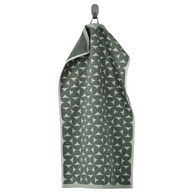 Hand Towel Grey/Green 40X70 Cm