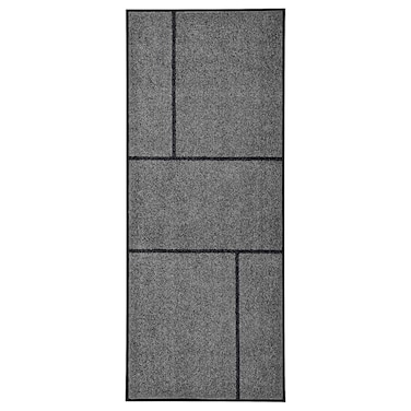 Door Mat Grey/Black 82X200cm
