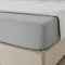 Fitted Sheet Light Grey 160X200cm