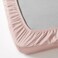 Fitted Sheet Light Pink 90X200cm