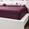 Fitted Sheet Deep Red 140X200cm