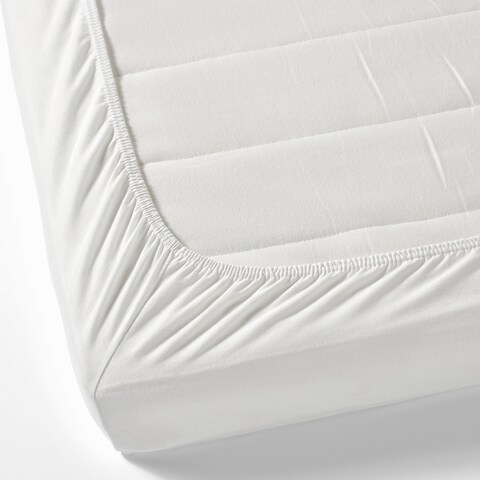 Fitted Sheet White 70X160cm
