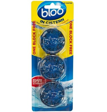 Bloo Twin Blocks In-Cistern Toilet Cleaner Pack (3 Pc.)