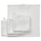 Washcloth Pack Of 4 White 25X25cm