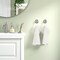 Washcloth White 30X30cm